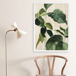 Shop Tropical Study II Linen Art Print a painted style wall art print from The Print Emporium wall artwork collection - Buy Australian made fine art painting style poster and framed prints for the home and your interior decor room, TPE-WA-74487-AP