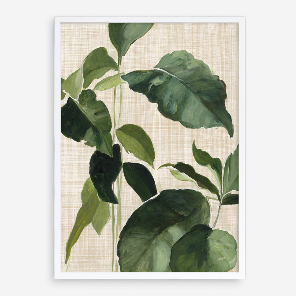 Shop Tropical Study II Linen Art Print a painted style wall art print from The Print Emporium wall artwork collection - Buy Australian made fine art painting style poster and framed prints for the home and your interior decor room, TPE-WA-74487-AP