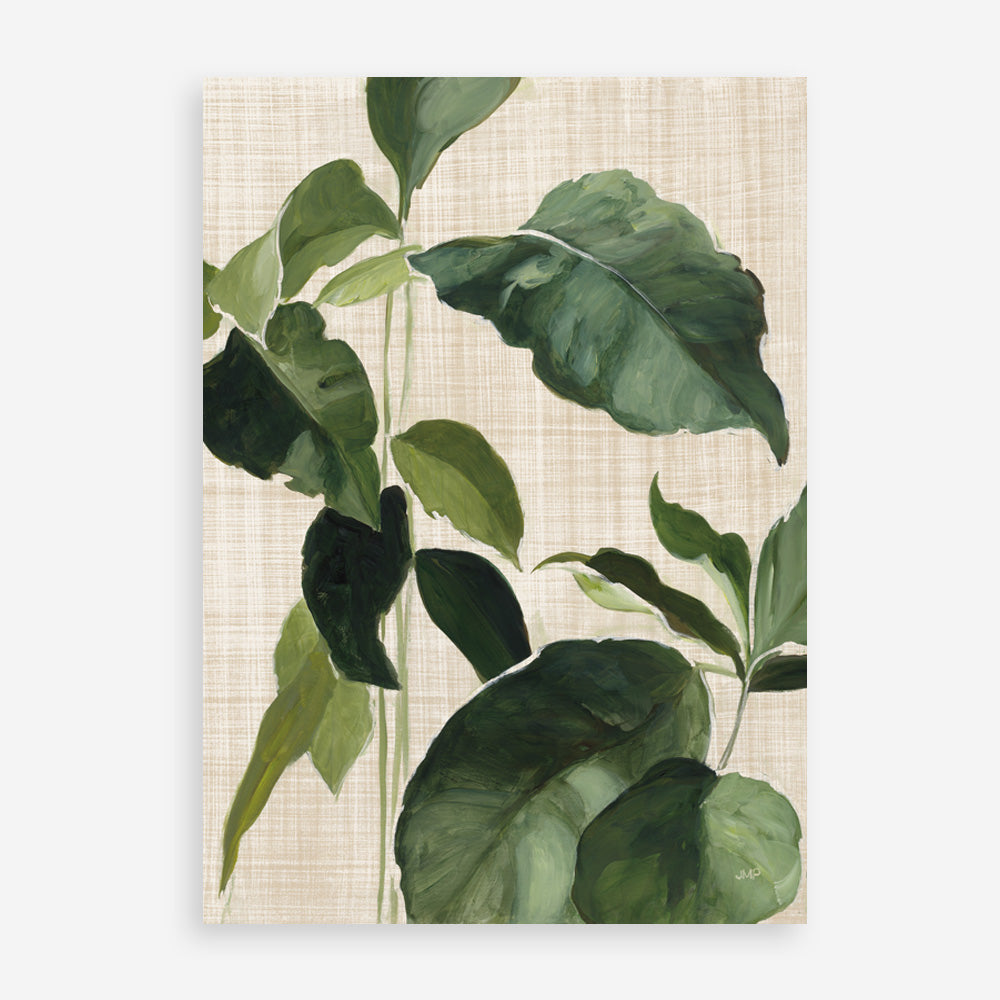 Shop Tropical Study II Linen Art Print a painted style wall art print from The Print Emporium wall artwork collection - Buy Australian made fine art painting style poster and framed prints for the home and your interior decor room, TPE-WA-74487-AP