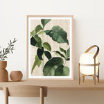 Shop Tropical Study II Linen Art Print a painted style wall art print from The Print Emporium wall artwork collection - Buy Australian made fine art painting style poster and framed prints for the home and your interior decor room, TPE-WA-74487-AP