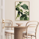 Shop Tropical Study II Linen Canvas Print a painted style framed canvas wall art print from The Print Emporium artwork collection - Buy Australian made fine art painting style stretched canvas prints for the home and your interior decor space, TPE-WA-74487-CA-35X46-NF