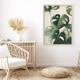 Shop Tropical Study IV Crop Art Print a painted style wall art print from The Print Emporium wall artwork collection - Buy Australian made fine art painting style poster and framed prints for the home and your interior decor room, TPE-WA-70137-AP