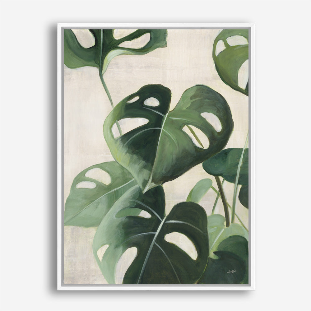 Shop Tropical Study IV Crop Canvas Print a painted style framed canvas wall art print from The Print Emporium artwork collection - Buy Australian made fine art painting style stretched canvas prints for the home and your interior decor space, TPE-WA-70137-CA-35X46-NF