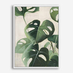 Shop Tropical Study IV Crop Canvas Print a painted style framed canvas wall art print from The Print Emporium artwork collection - Buy Australian made fine art painting style stretched canvas prints for the home and your interior decor space, TPE-WA-70137-CA-35X46-NF