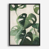 Shop Tropical Study IV Crop Canvas Print a painted style framed canvas wall art print from The Print Emporium artwork collection - Buy Australian made fine art painting style stretched canvas prints for the home and your interior decor space, TPE-WA-70137-CA-35X46-NF