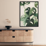 Shop Tropical Study IV Crop Canvas Print a painted style framed canvas wall art print from The Print Emporium artwork collection - Buy Australian made fine art painting style stretched canvas prints for the home and your interior decor space, TPE-WA-70137-CA-35X46-NF