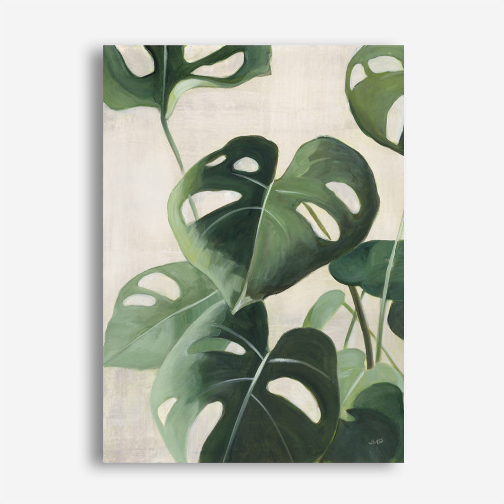 Shop Tropical Study IV Crop Canvas Print a painted style framed canvas wall art print from The Print Emporium artwork collection - Buy Australian made fine art painting style stretched canvas prints for the home and your interior decor space, TPE-WA-70137-CA-35X46-NF
