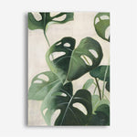 Shop Tropical Study IV Crop Canvas Print a painted style framed canvas wall art print from The Print Emporium artwork collection - Buy Australian made fine art painting style stretched canvas prints for the home and your interior decor space, TPE-WA-70137-CA-35X46-NF