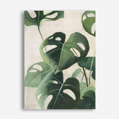 Shop Tropical Study IV Crop Canvas Print a painted style framed canvas wall art print from The Print Emporium artwork collection - Buy Australian made fine art painting style stretched canvas prints for the home and your interior decor space, TPE-WA-70137-CA-35X46-NF
