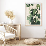 Shop Tropical Study IV Linen Art Print a painted style wall art print from The Print Emporium wall artwork collection - Buy Australian made fine art painting style poster and framed prints for the home and your interior decor room, TPE-WA-74489-AP