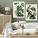 Shop Tropical Study IV Linen Art Print a painted style wall art print from The Print Emporium wall artwork collection - Buy Australian made fine art painting style poster and framed prints for the home and your interior decor room, TPE-WA-74489-AP
