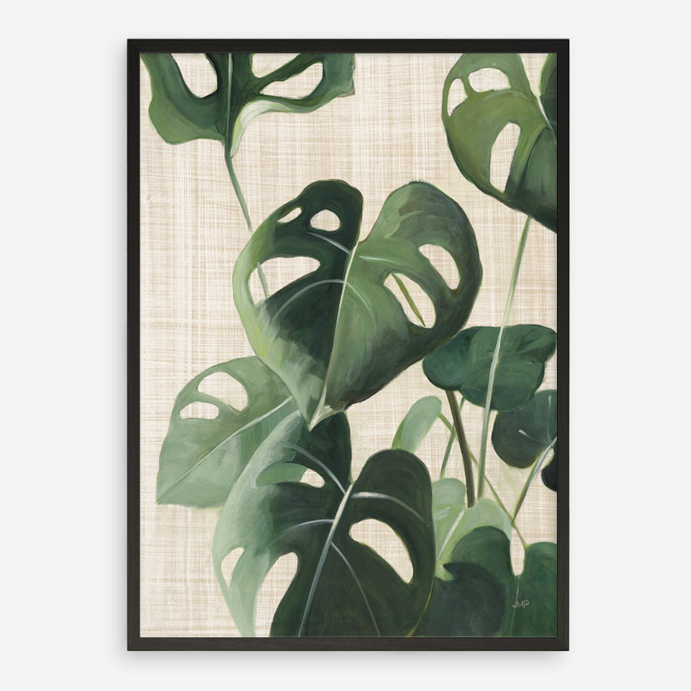 Shop Tropical Study IV Linen Art Print a painted style wall art print from The Print Emporium wall artwork collection - Buy Australian made fine art painting style poster and framed prints for the home and your interior decor room, TPE-WA-74489-AP