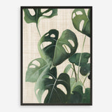Shop Tropical Study IV Linen Art Print a painted style wall art print from The Print Emporium wall artwork collection - Buy Australian made fine art painting style poster and framed prints for the home and your interior decor room, TPE-WA-74489-AP