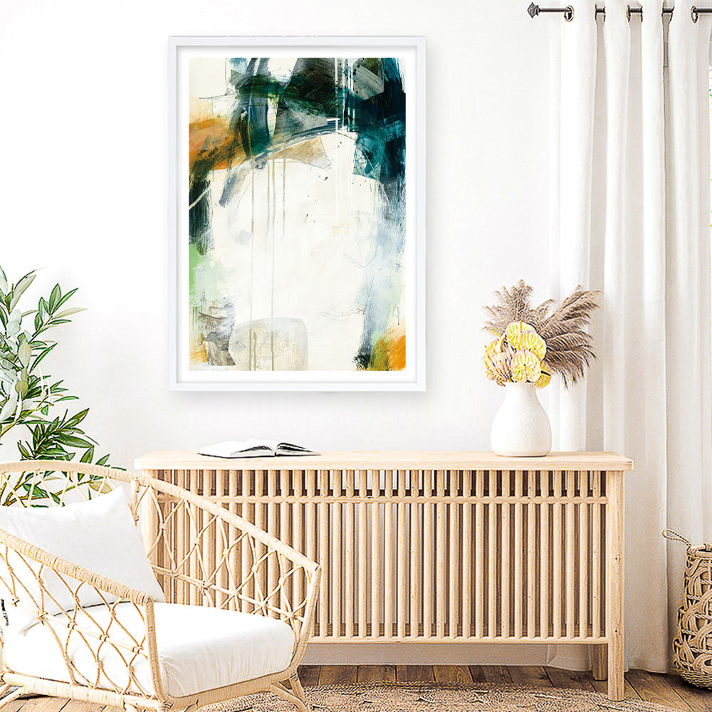 Shop Turbulence I Art Print a painted abstract themed wall art print from The Print Emporium wall artwork collection - Buy Australian made fine art painting style poster and framed prints for the home and your interior decor room, TPE-WA-54994-AP