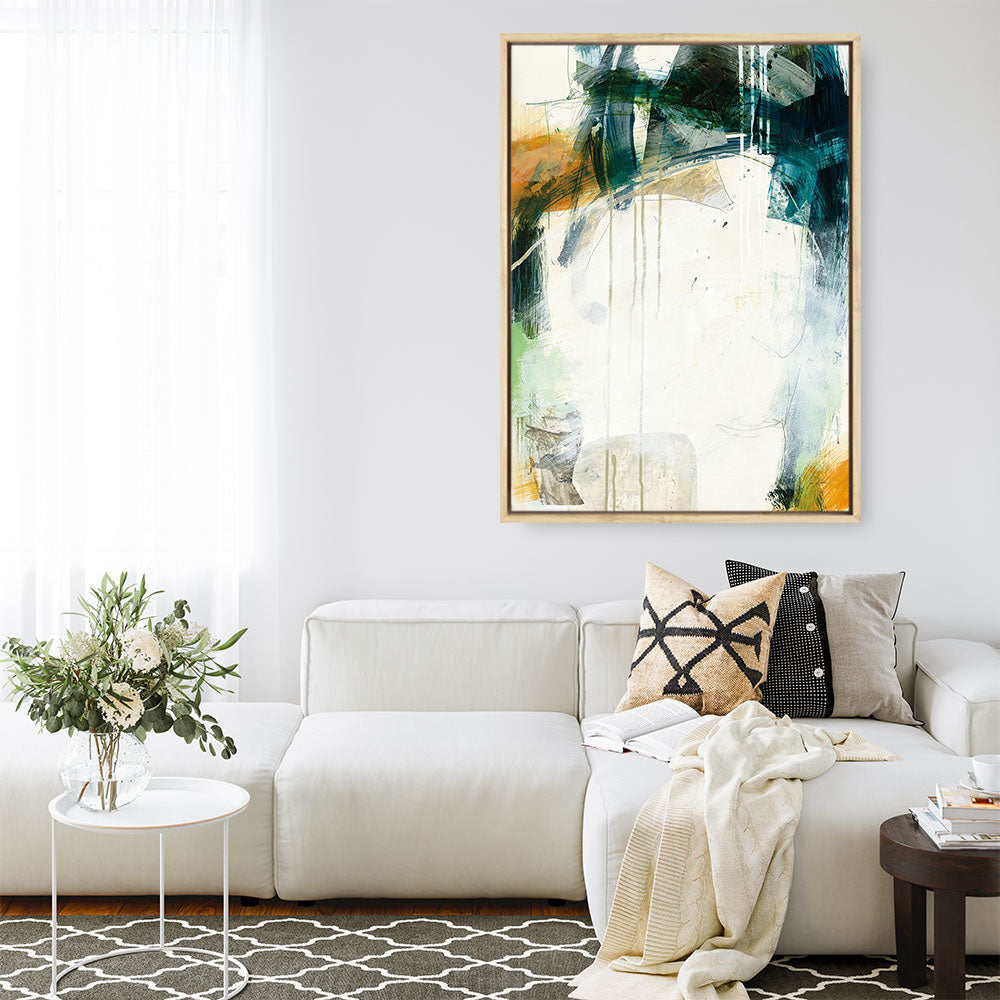 Shop Turbulence I Canvas Print a painted abstract themed framed canvas wall art print from The Print Emporium artwork collection - Buy Australian made fine art painting style stretched canvas prints for the home and your interior decor space, TPE-WA-54994-CA-35X46-NF