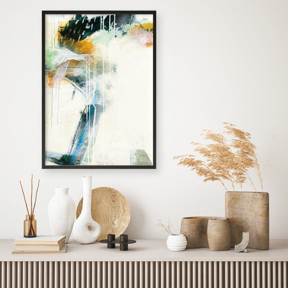 Shop Turbulence II Art Print a painted abstract themed wall art print from The Print Emporium wall artwork collection - Buy Australian made fine art painting style poster and framed prints for the home and your interior decor room, TPE-WA-54995-AP