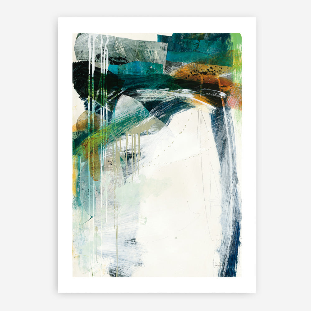 Shop Turbulence IV Art Print a painted abstract themed wall art print from The Print Emporium wall artwork collection - Buy Australian made fine art painting style poster and framed prints for the home and your interior decor room, TPE-WA-54997-AP