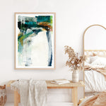 Shop Turbulence IV Art Print a painted abstract themed wall art print from The Print Emporium wall artwork collection - Buy Australian made fine art painting style poster and framed prints for the home and your interior decor room, TPE-WA-54997-AP