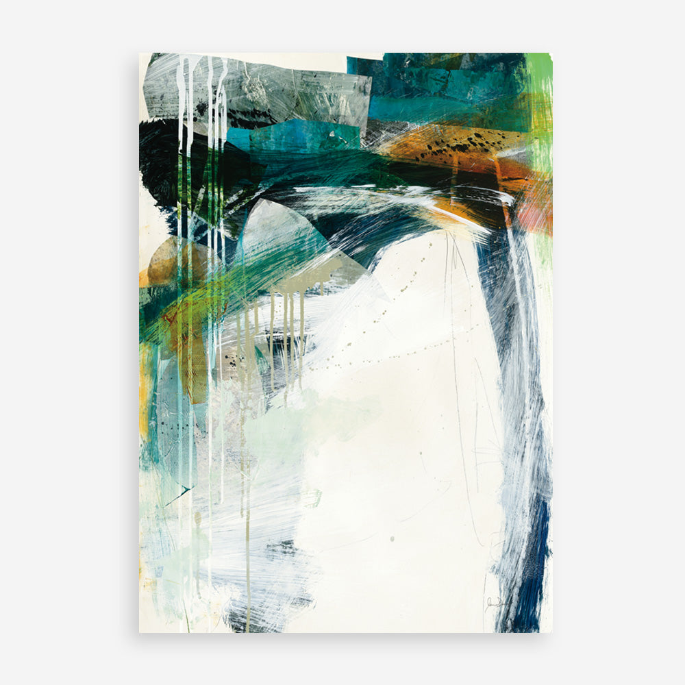 Shop Turbulence IV Art Print a painted abstract themed wall art print from The Print Emporium wall artwork collection - Buy Australian made fine art painting style poster and framed prints for the home and your interior decor room, TPE-WA-54997-AP