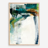 Shop Turbulence IV Art Print a painted abstract themed wall art print from The Print Emporium wall artwork collection - Buy Australian made fine art painting style poster and framed prints for the home and your interior decor room, TPE-WA-54997-AP