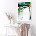 Shop Turbulence IV Art Print a painted abstract themed wall art print from The Print Emporium wall artwork collection - Buy Australian made fine art painting style poster and framed prints for the home and your interior decor room, TPE-WA-54997-AP