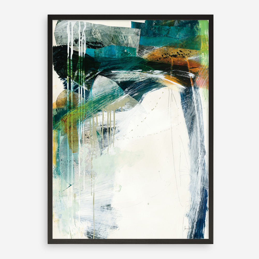 Shop Turbulence IV Art Print a painted abstract themed wall art print from The Print Emporium wall artwork collection - Buy Australian made fine art painting style poster and framed prints for the home and your interior decor room, TPE-WA-54997-AP