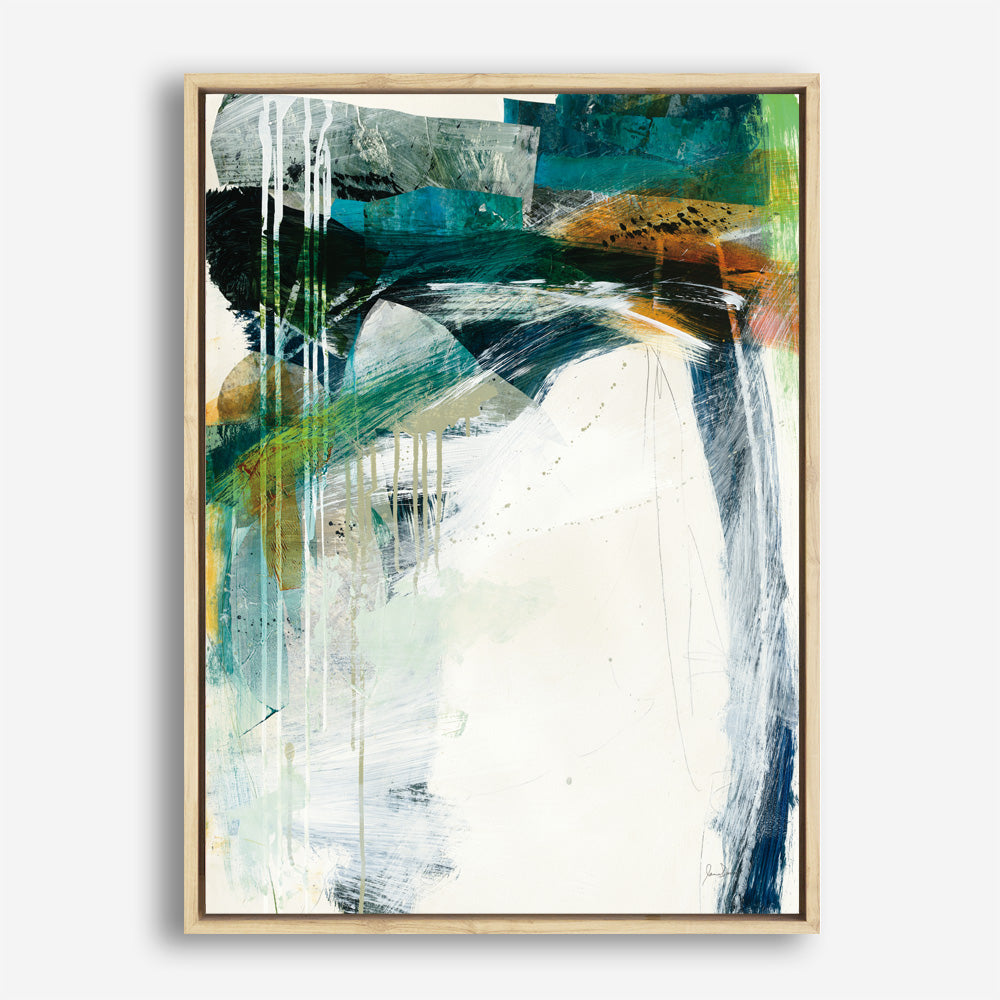 Shop Turbulence IV Canvas Print a painted abstract themed framed canvas wall art print from The Print Emporium artwork collection - Buy Australian made fine art painting style stretched canvas prints for the home and your interior decor space, TPE-WA-54997-CA-35X46-NF