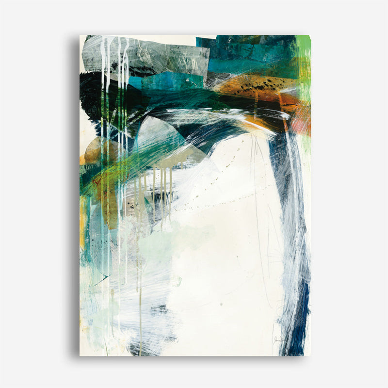 Shop Turbulence IV Canvas Print a painted abstract themed framed canvas wall art print from The Print Emporium artwork collection - Buy Australian made fine art painting style stretched canvas prints for the home and your interior decor space, TPE-WA-54997-CA-35X46-NF