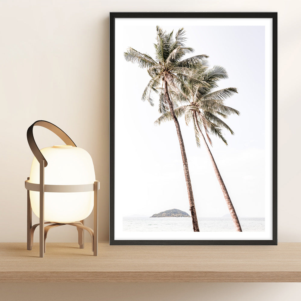 Buy Twin Palms Photo Art Print | The Print Emporium®