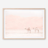 Shop Two Camels Photo Art Print a Moroccan desert boho themed photography wall art print from The Print Emporium wall artwork collection - Buy Australian made fine art poster and framed prints for the home and your interior decor room, TPE-832-AP