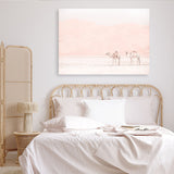 Shop Two Camels Photo Canvas Print a Moroccan desert boho themed photography framed stretched canvas print from The Print Emporium wall artwork collection - Buy Australian made prints for the home and your interior decor space, TPE-832-CA-35X46-NF