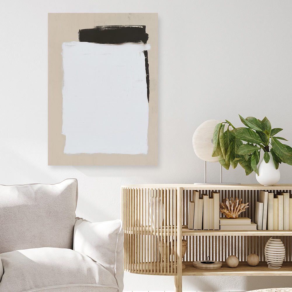 Shop Two Mirrors Canvas Print a painted abstract themed framed canvas wall art print from The Print Emporium artwork collection - Buy Australian made fine art painting style stretched canvas prints for the home and your interior decor space, TPE-PC-PW330-CA-35X46-NF