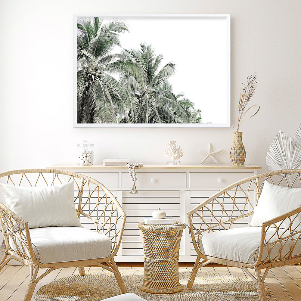 Shop Two Palms Photo Art Print a photography wall art print from The Print Emporium wall artwork collection - Buy Australian made fine art poster and framed prints for the home and your interior decor room, TPE-777-AP