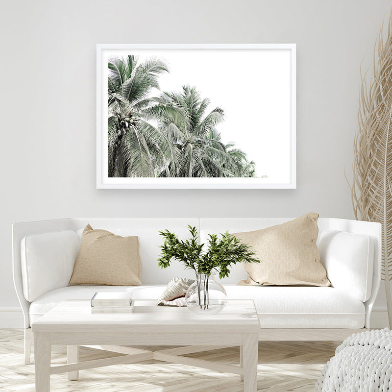 Buy Two Palms Photo Art Print | The Print Emporium®