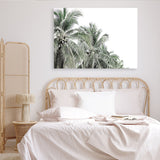 Shop Two Palms Photo Canvas Print a photography framed stretched canvas print from The Print Emporium wall artwork collection - Buy Australian made prints for the home and your interior decor space, TPE-777-CA-35X46-NF