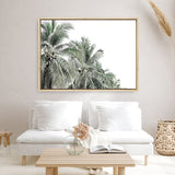 Shop Two Palms Photo Canvas Print a photography framed stretched canvas print from The Print Emporium wall artwork collection - Buy Australian made prints for the home and your interior decor space, TPE-777-CA-35X46-NF