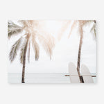 Shop Two Surfboards Photo Art Print a coastal themed photography wall art print from The Print Emporium wall artwork collection - Buy Australian made fine art poster and framed prints for the home and your interior decor, TPE-1199-AP