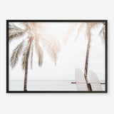 Shop Two Surfboards Photo Art Print a coastal themed photography wall art print from The Print Emporium wall artwork collection - Buy Australian made fine art poster and framed prints for the home and your interior decor, TPE-1199-AP
