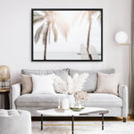 Shop Two Surfboards Photo Canvas Print a coastal themed photography framed stretched canvas print from The Print Emporium wall artwork collection - Buy Australian made prints for the home and your interior decor space, TPE-1199-CA-35X46-NF