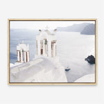Shop Two White Churches I Photo Canvas Print a coastal themed photography framed stretched canvas print from The Print Emporium wall artwork collection - Buy Australian made prints for the home and your interior decor space, TPE-1322-CA-35X46-NF