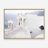 Shop Two White Churches I Photo Canvas Print a coastal themed photography framed stretched canvas print from The Print Emporium wall artwork collection - Buy Australian made prints for the home and your interior decor space, TPE-1322-CA-35X46-NF