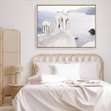 Shop Two White Churches I Photo Canvas Print a coastal themed photography framed stretched canvas print from The Print Emporium wall artwork collection - Buy Australian made prints for the home and your interior decor space, TPE-1322-CA-35X46-NF