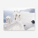 Shop Two White Churches I Photo Canvas Print a coastal themed photography framed stretched canvas print from The Print Emporium wall artwork collection - Buy Australian made prints for the home and your interior decor space, TPE-1322-CA-35X46-NF