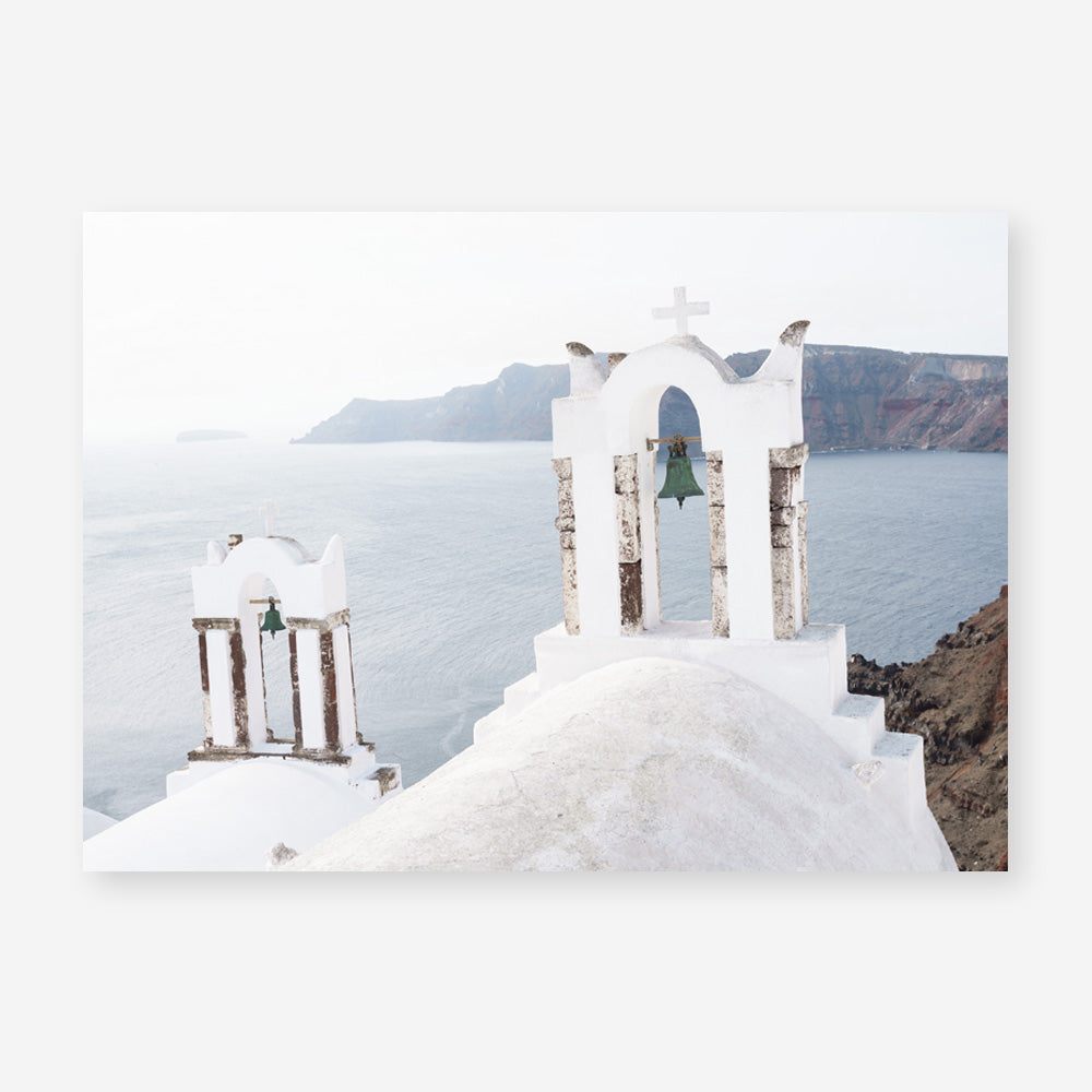 Shop Two White Churches II Photo Art Print a coastal themed photography wall art print from The Print Emporium wall artwork collection - Buy Australian made fine art poster and framed prints for the home and your interior decor, TPE-1354-AP