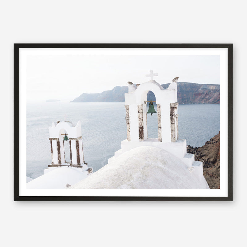 Shop Two White Churches II Photo Art Print a coastal themed photography wall art print from The Print Emporium wall artwork collection - Buy Australian made fine art poster and framed prints for the home and your interior decor, TPE-1354-AP
