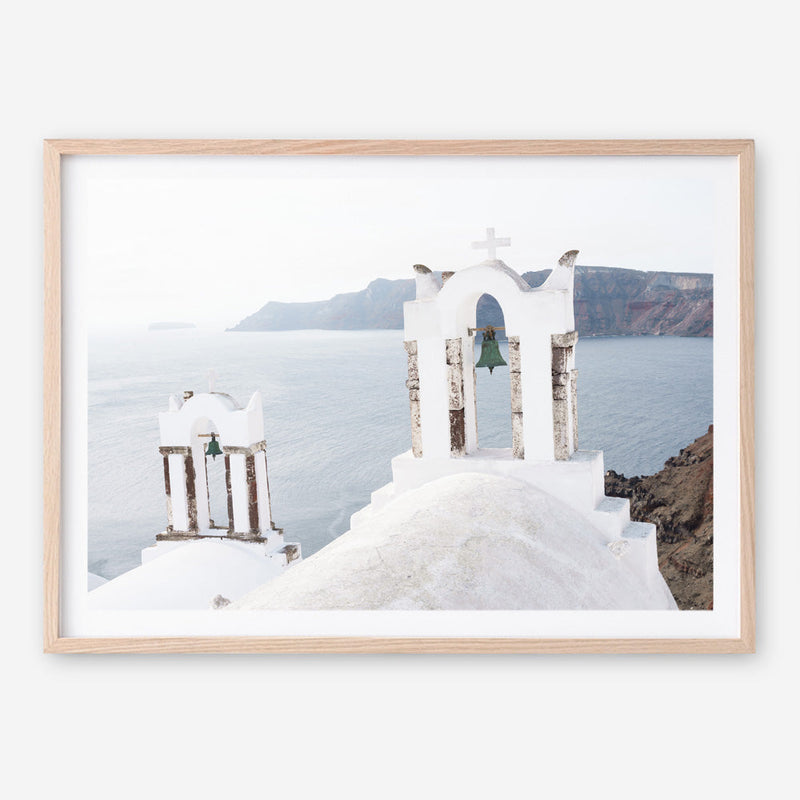 Shop Two White Churches II Photo Art Print a coastal themed photography wall art print from The Print Emporium wall artwork collection - Buy Australian made fine art poster and framed prints for the home and your interior decor, TPE-1354-AP