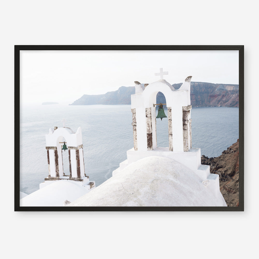 Shop Two White Churches II Photo Art Print a coastal themed photography wall art print from The Print Emporium wall artwork collection - Buy Australian made fine art poster and framed prints for the home and your interior decor, TPE-1354-AP