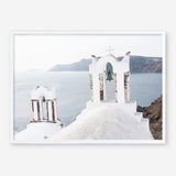 Shop Two White Churches II Photo Art Print a coastal themed photography wall art print from The Print Emporium wall artwork collection - Buy Australian made fine art poster and framed prints for the home and your interior decor, TPE-1354-AP