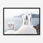Shop Two White Churches II Photo Canvas Print a coastal themed photography framed stretched canvas print from The Print Emporium wall artwork collection - Buy Australian made prints for the home and your interior decor space, TPE-1354-CA-35X46-NF