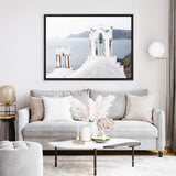 Shop Two White Churches II Photo Canvas Print a coastal themed photography framed stretched canvas print from The Print Emporium wall artwork collection - Buy Australian made prints for the home and your interior decor space, TPE-1354-CA-35X46-NF